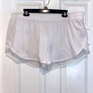 all in motion White Women's Athletic Running Shorts